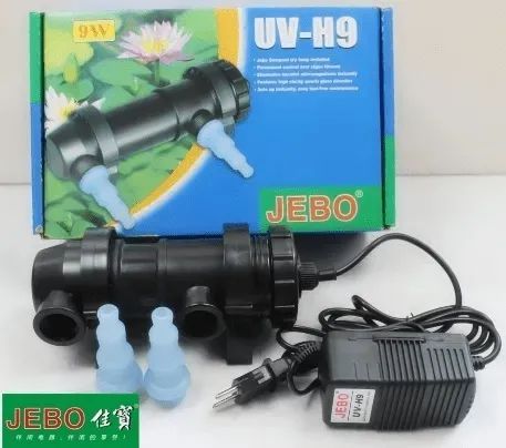 Filtro esterilizador UV H9 9W Jebo 110v