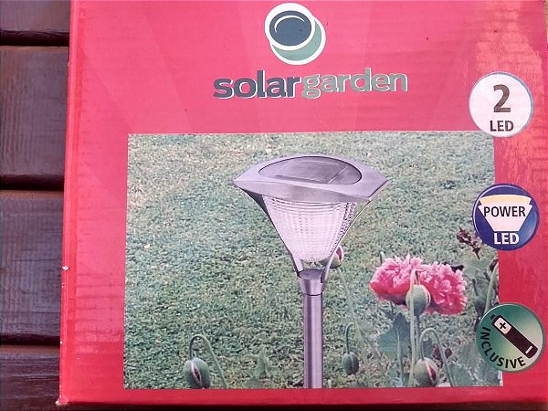 balizador Solar Garden