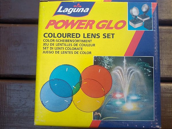 Power Glo 4 lentes coloridas para spots Laguna