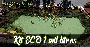 Kit ECO para lagos de até 1000 litros (220v) Básico
