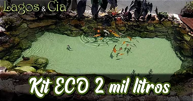 Kit ECO para lagos de até 2000 litros (127v) Básico