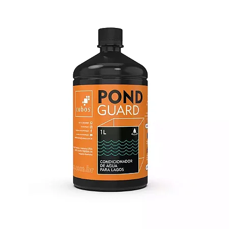 Condicionador de água Pond Guard 1litro Cubos