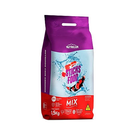 Ração Sticks Food Mix Nutricon 5,5kg