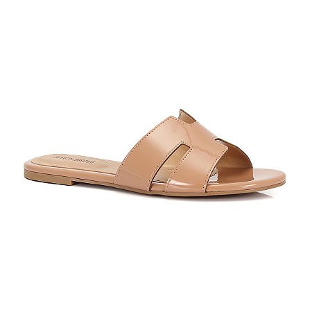 rasteirinha peep toe