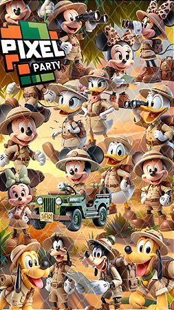 Kit Digital Mickey Safari 3d