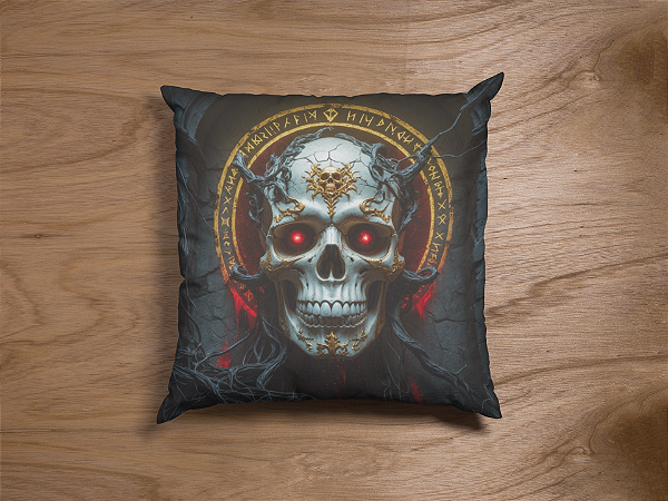 Capa de Almofada |Skull 45x45cm