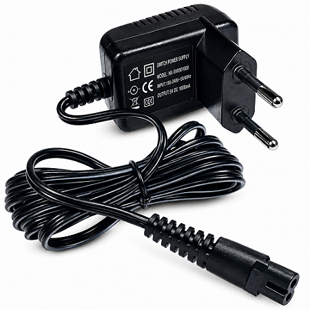 Carregador daifpro compatível com máquinas KEMEI, bivolt