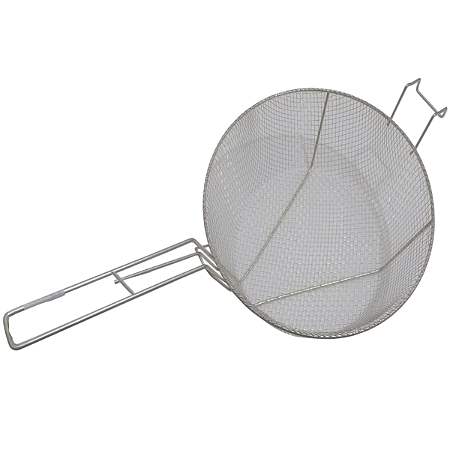 Cesto Para Fritura Fritadeira Peneira Reforçado N° 35 Cm