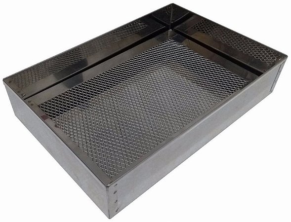 Secador Escorredor De Batata Frita 20x30x6cm Pastel Salgados