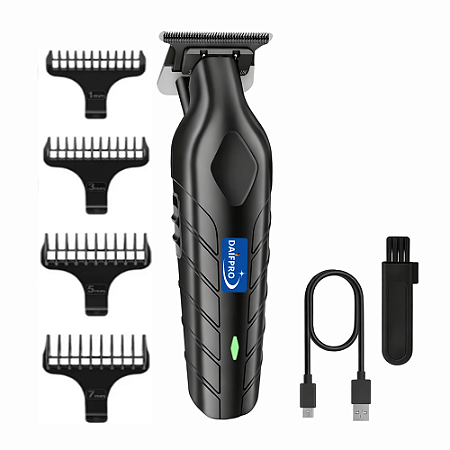 Máquina Cortar Cabelo Acabamento Profissional Sem Fio Bivolt