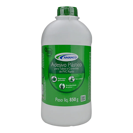 Adesivo Plastico PVC 850g Amanco