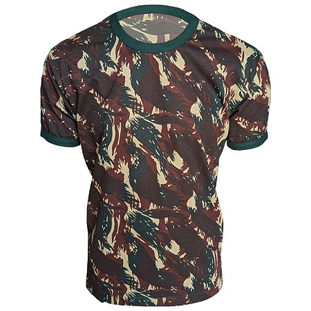 Camiseta Camuflada 100% Algodão (Padrão EB)