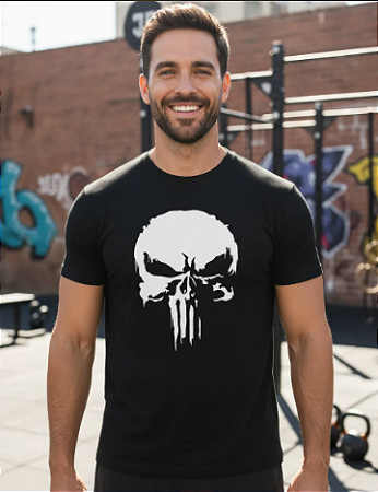 Camiseta, Camisa The Punisher Justiceiro Caveira Geek