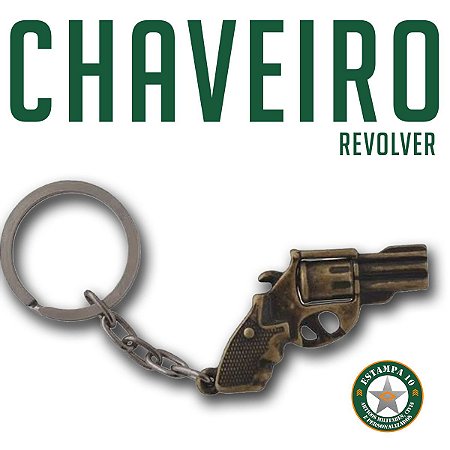 Chaveiro Revolver