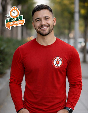 Camiseta Bombeiro Civil • Manga Longa