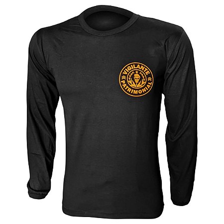 Uniforme Vigilante Patrimonial Manga Longa 100% Algodão