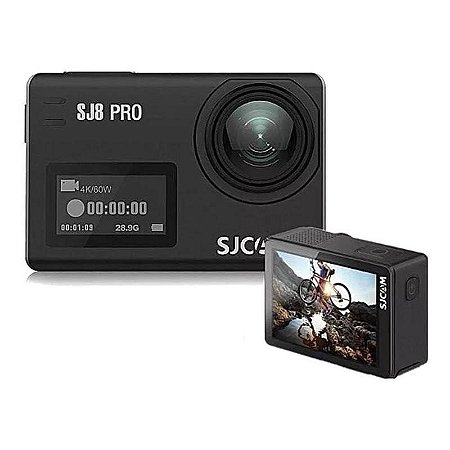 Câmera De Ação Sjcam Sj8 Pro Full Set 4k Black