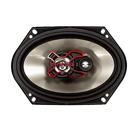 Par de Alto Falantes Triaxiais Bravox B3X57X 5x7 Polegadas 100W RMS 4 Ohms