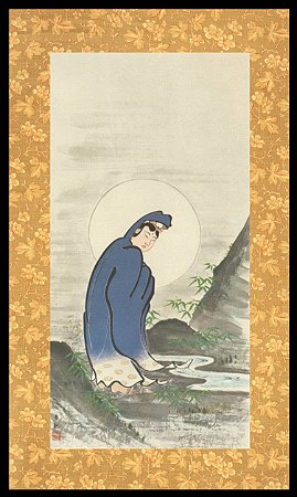 Quadro - Pintura de Mokiti Okada - Kannon Belo, Masculino 1937