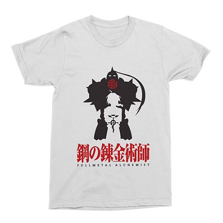 Camiseta Fullmetal Alchemist (Branca)