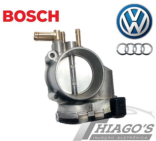 *(SÓ COM TROCA)* Corpo de borboleta - TBI Volkswagen Polo / Passat 2.8 V6 / Audi A4 / A6 2.8 V6 - 0280750030