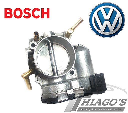 *(SÓ COM TROCA)* Corpo de borboleta - TBI Volkswagen Bora / Golf IV / New Beetle / Polo 2.0 Gasolina - 0280750061 / 06A133062Q / 06A133062D