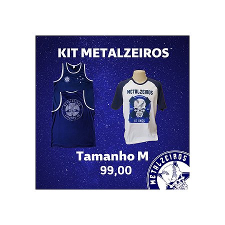 Kit 3 Metalzeiros Tam M