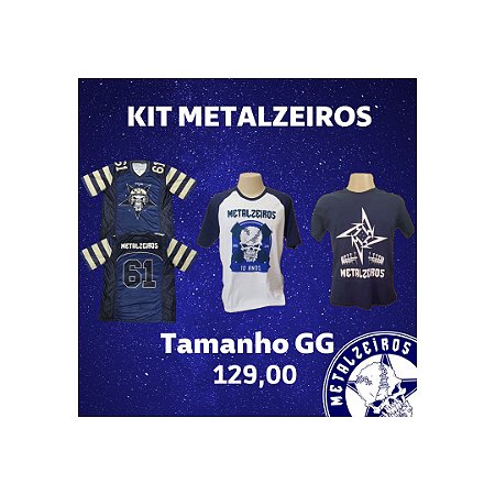 Kit 1 Metalzeiros Tam GG