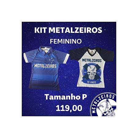 Kit 1 Metalzeiros Feminino Tam P