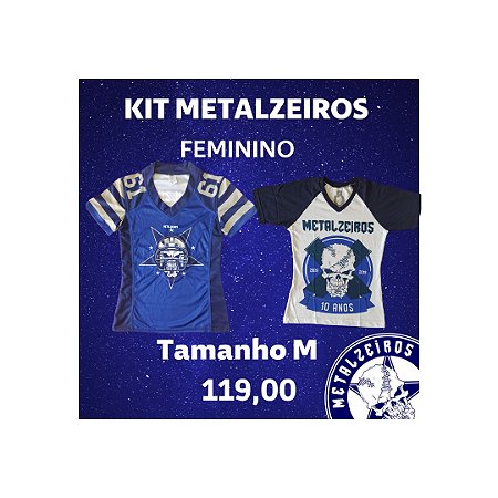 Kit 2 Metalzeiros Feminino Tam M