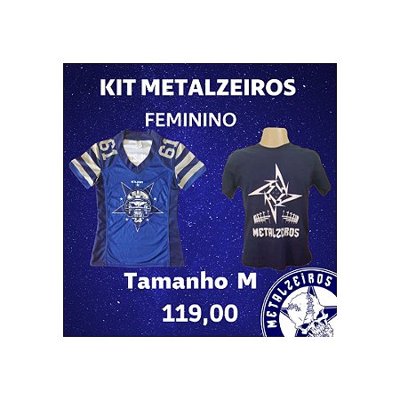 Kit 3 Metalzeiros Feminino Tam M