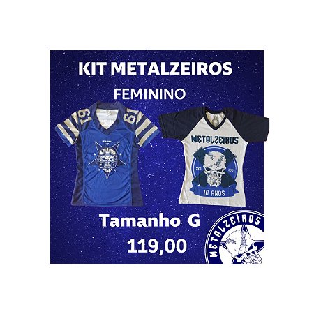 Kit 1 Metalzeiros Feminino Tam G