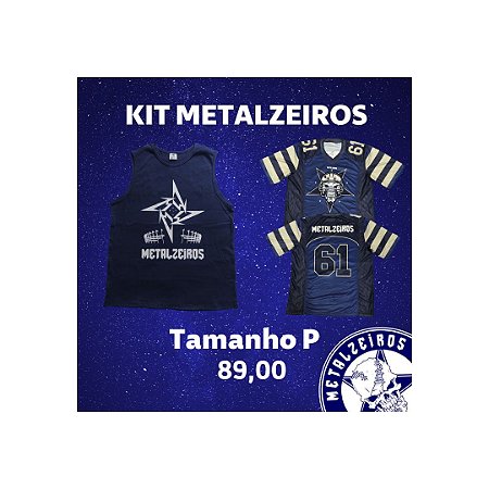 Kit 5 Metalzeiros Tam P