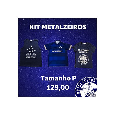 Kit 6 Metalzeiros Tam P