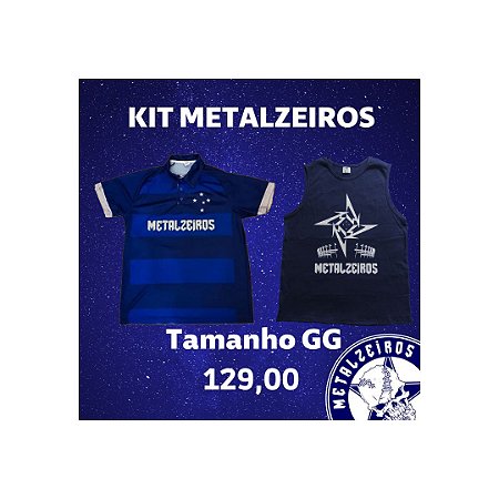 Kit 3 Metalzeiros Tam GG