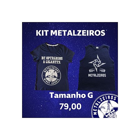 Kit 3 Metalzeiros Tam G