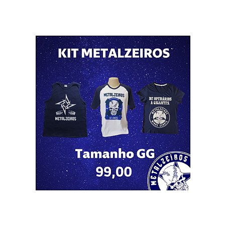 Kit 2 Metalzeiros Tam GG