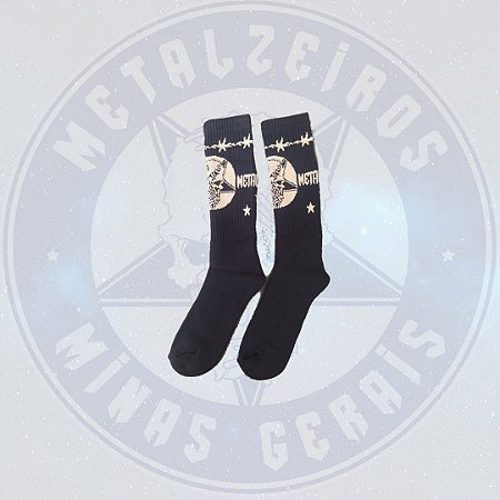 Meia Metalzeiros Azul