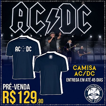 CAMISA ACDC & METALZEIROS