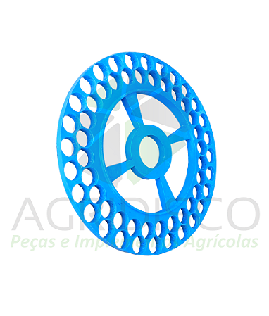 1010167 APOLLO DISCO AMENDOIM TITANIUM 56F TITANIUM AZUL - 17MM