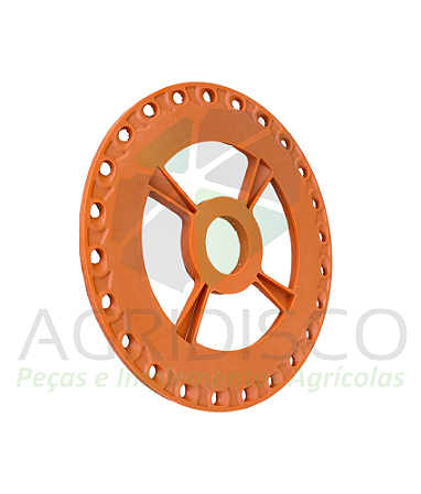1010190 APOLLO DISCO GIRASSOL TITANIUM 24F LARANJA - 7,0MM