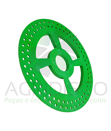 DISCO SORGO 90 FUROS MOD U VERDE- FURO 4,5 MM X 3 MM ESPESSURA