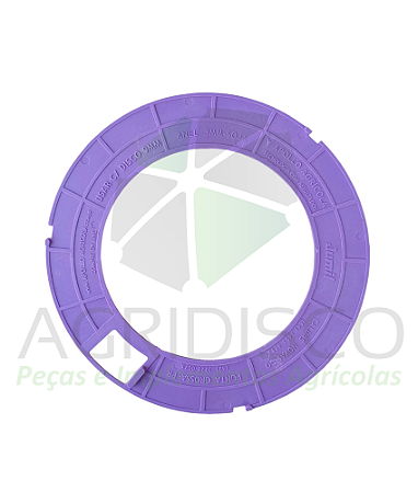 ANEL SOJA MOD JUMIL LILÁS - 3 MM S/ REBAIXO