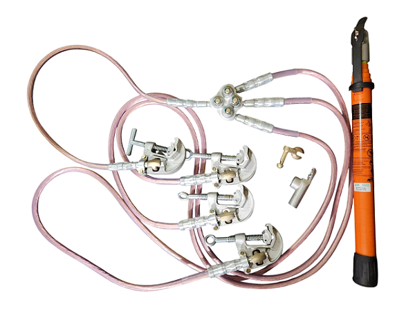 ATR12407-1 - Conjunto de aterramento para cubiculos e subestações até 36kV