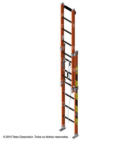 EE/PR-15/14 - Escada de fibra extensivel Oblongo 13,84 metros