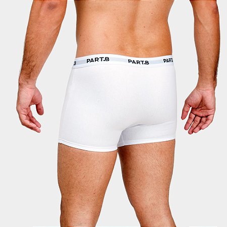 Cueca Boxer Cotton Part.B Soft Branco