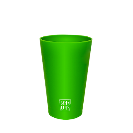 Copo Caldereta Ecológico Verde 360ml - Green Cups®