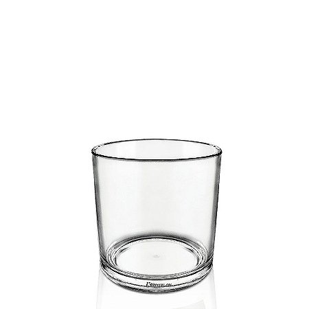Copo de Whisky Acrilico - Transparente ou Personalizado
