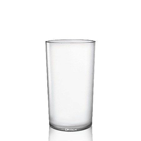 Copo Long Drink 280ml Transparente - Policarbonato Jateado