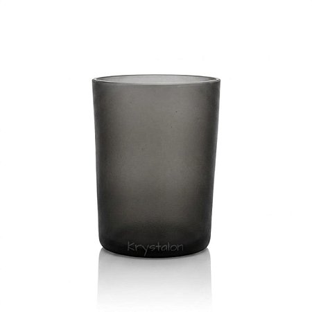 Kit 6 Copos Policarbonato Fumê 320ml